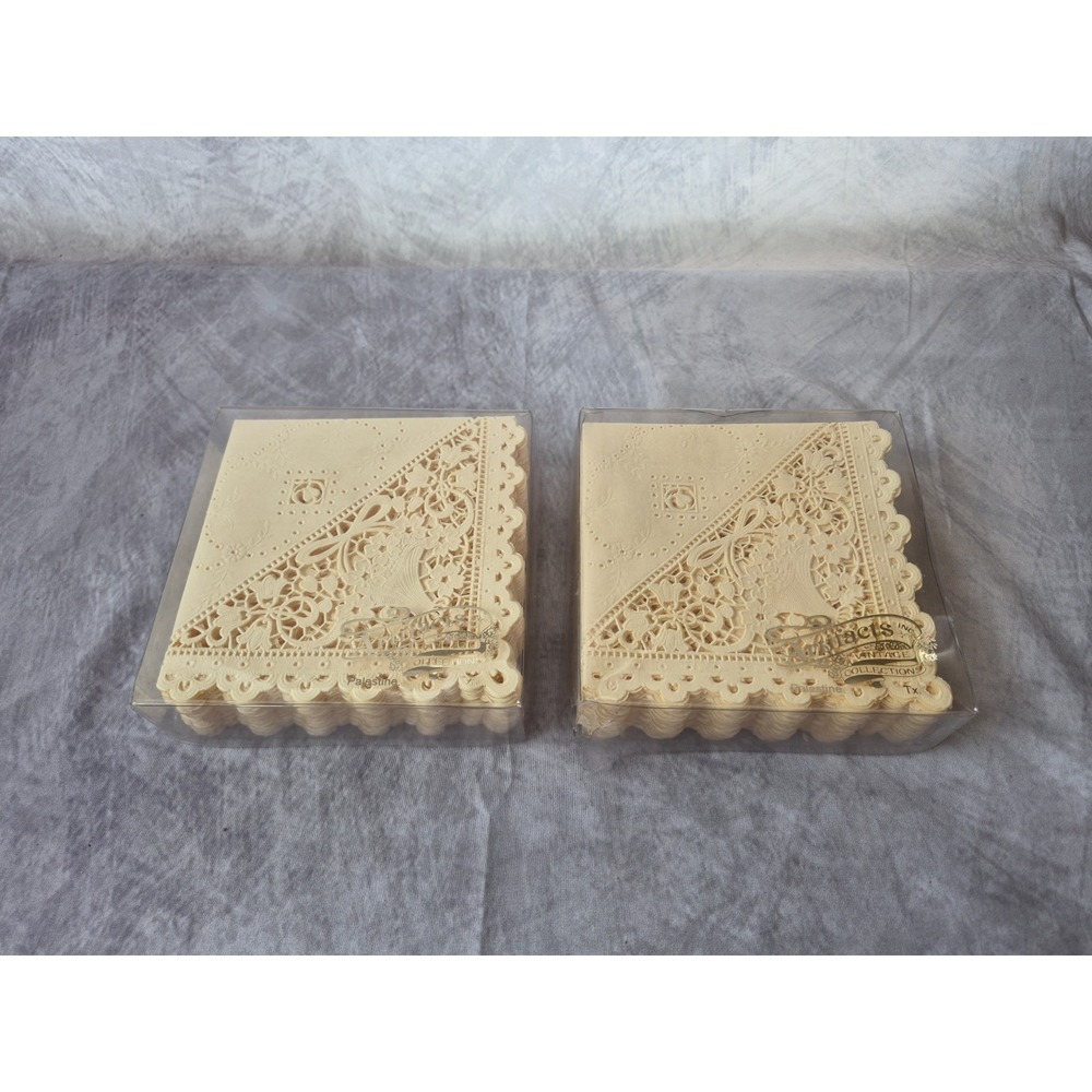 Vintage Doily Napkins " The Original Mary Jean Collection " In Original Package - Picture 14 of 14